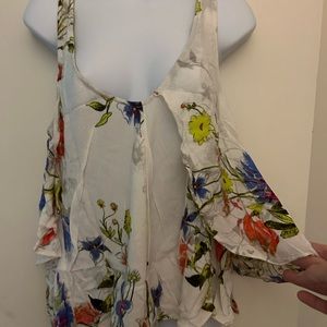 Free people floral blouse